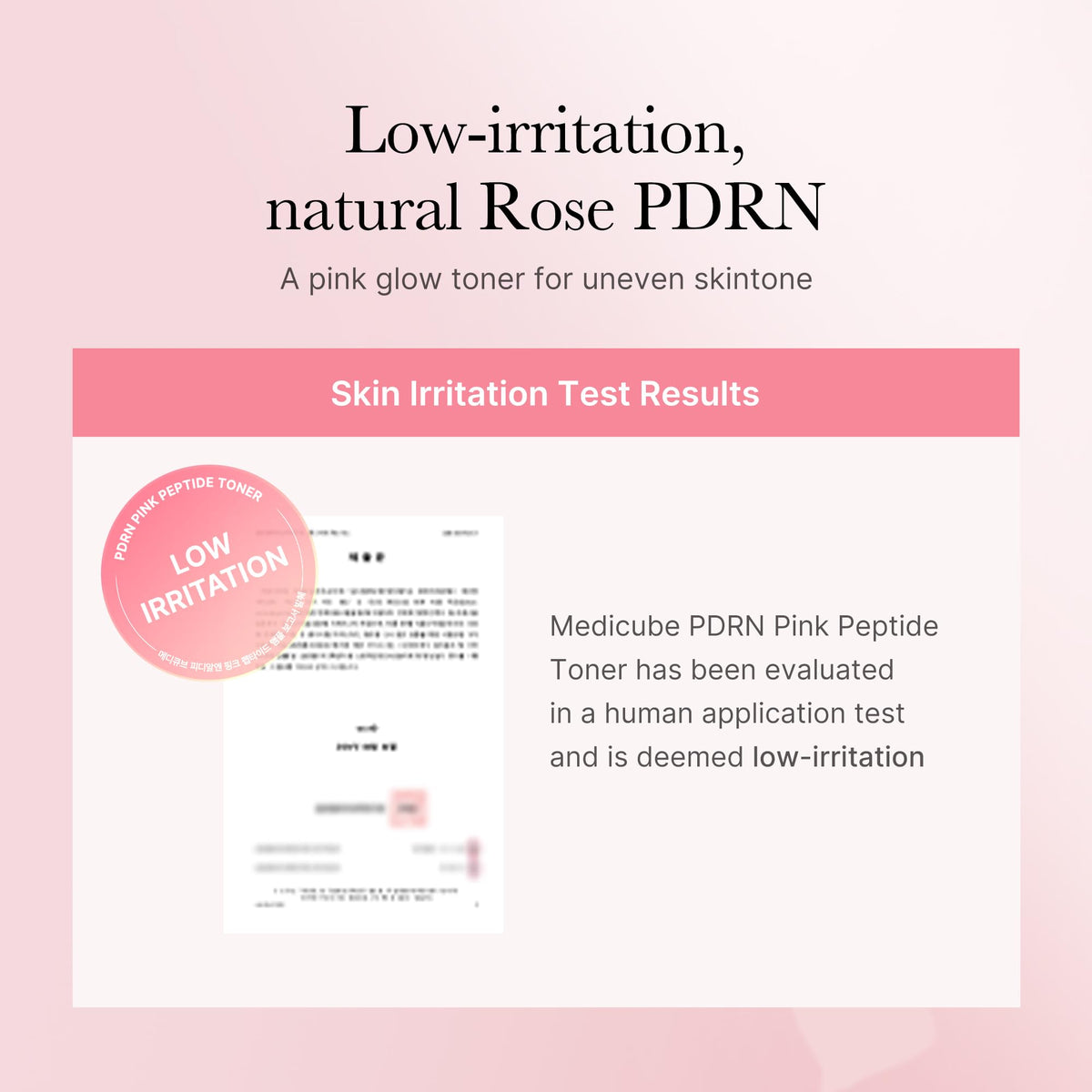 medicube label with ingredients highlighting peptides and niacinamide