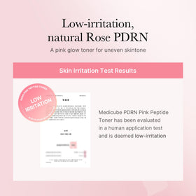 medicube label with ingredients highlighting peptides and niacinamide