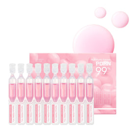 medicube front packaging showing pink vial and box for travel convenience and potency