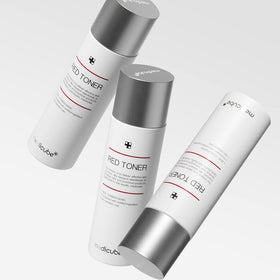 medicube texture close-up of watery toner, shows lightweight hydrating feel