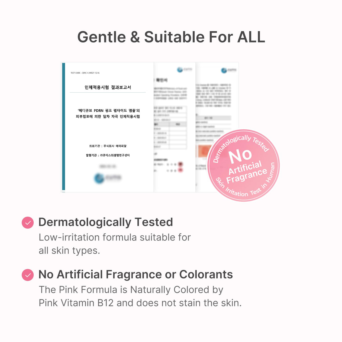 medicube serum on hand demonstrating smooth hydration and quick sinking