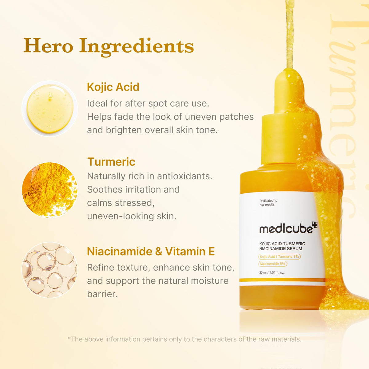 medicube serum dispensed on hand demonstrating lightweight hydration benefit