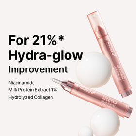 Medicube serum in hand scale demonstrating travel-friendly half-ounce size