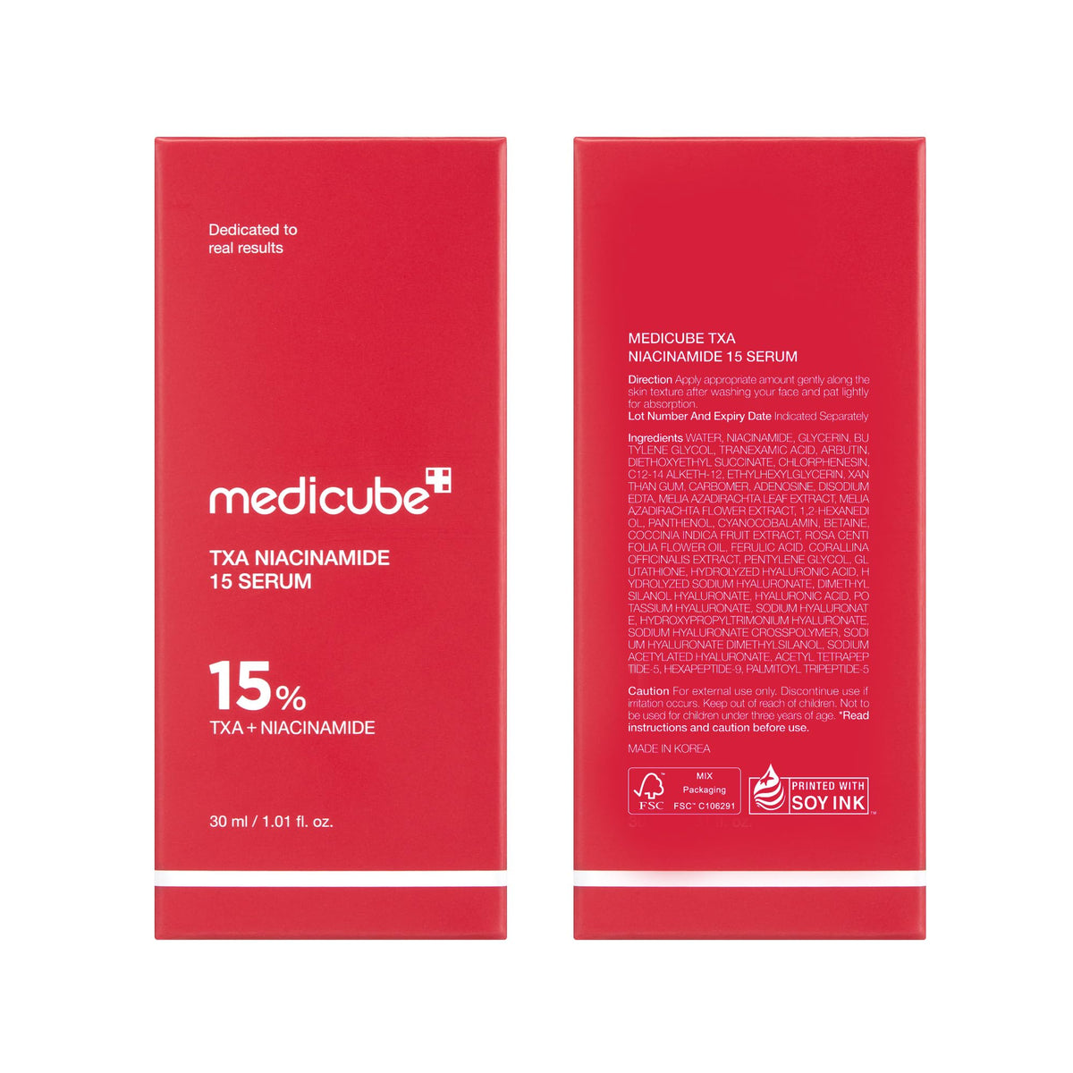 medicube applying serum to cheek in natural light, shows how it layers with moisturizer