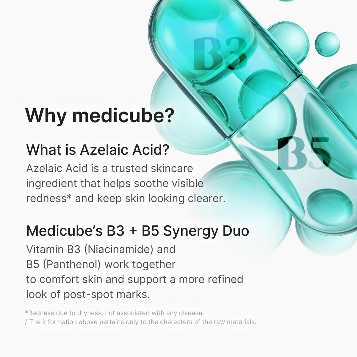 medicube pump dispensing a measured drop for precise everyday use