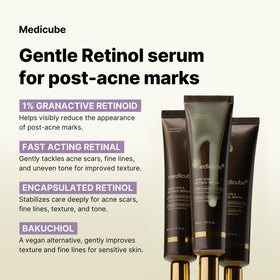 medicube serum texture closeup highlighting lightweight absorbent feel