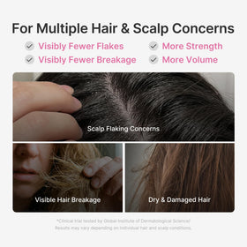 medicube shampoo lather texture demonstrating gentle foam for effective cleansing