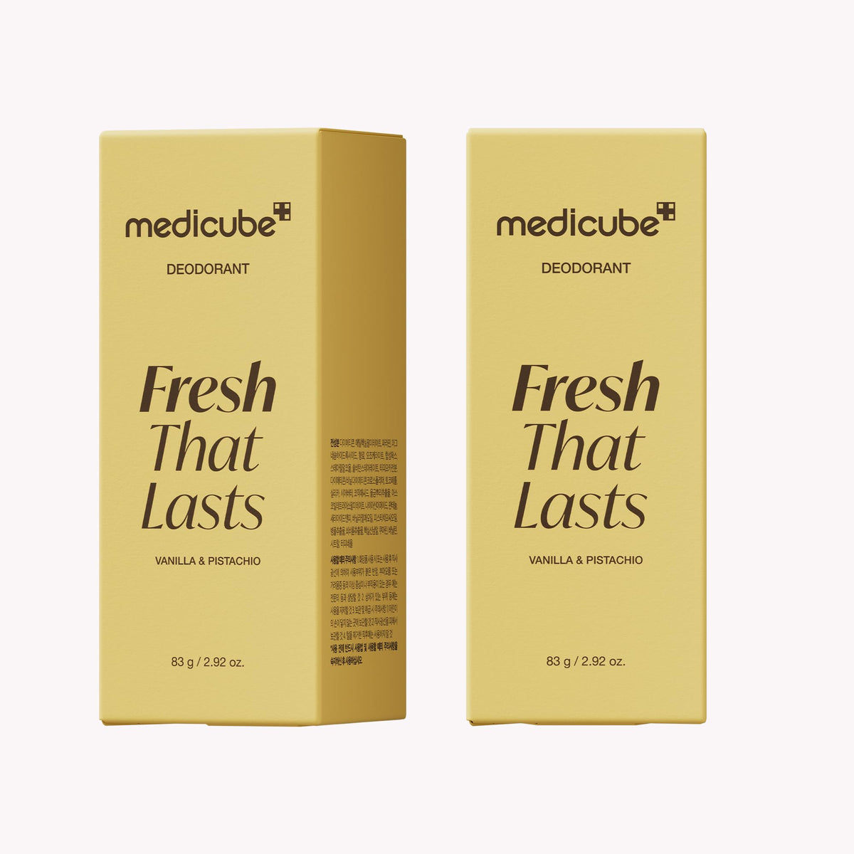 medicube stick beside clothing illustrating non-staining protection for garments