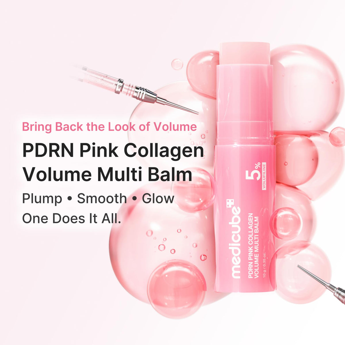 medicube close-up of balm texture melting for smooth moisturizing glide