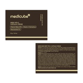 medicube recyclable box and capsule tray, highlights sustainable packaging choice