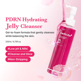 medicube close-up jelly texture highlighting smooth application