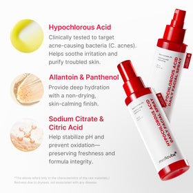 medicube fine mist texture visible for quick-cooling hydration