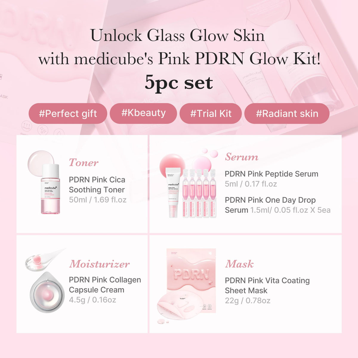 medicube toner close-up showing liquid texture for quick absorption benefits