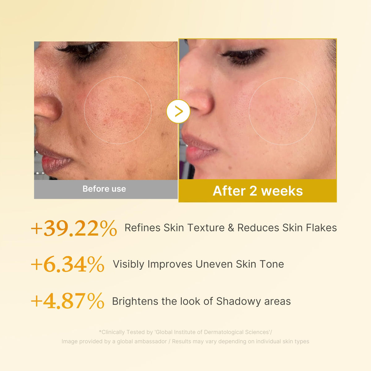 medicube toner applied to face in morning routine delivering brightening and smoothing benefits