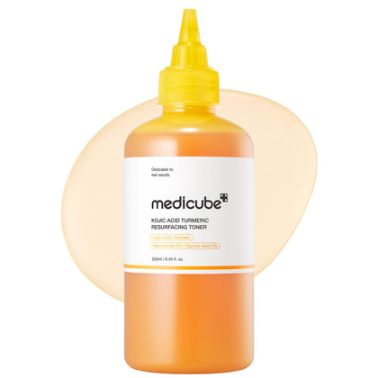 medicube toner front packaging showing bottle and label for quick identification and clarity