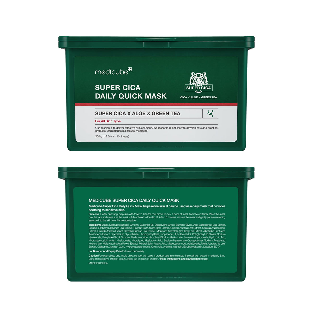 medicube travel pouch with compact pack for on-the-go soothing