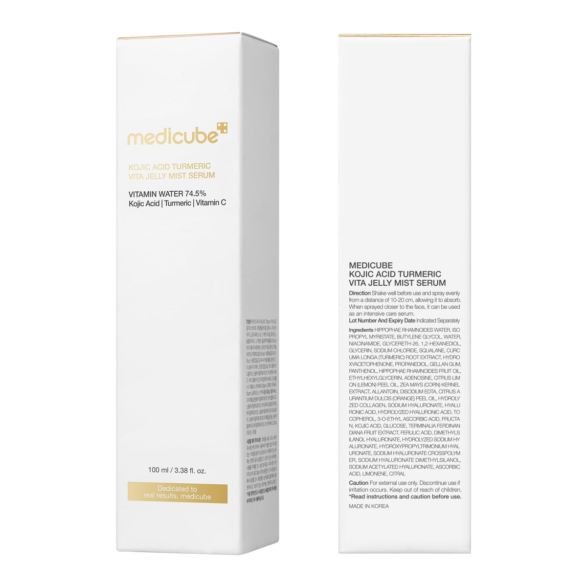 medicube in travel pouch with essentials, emphasizes convenience for on-the-go hydration