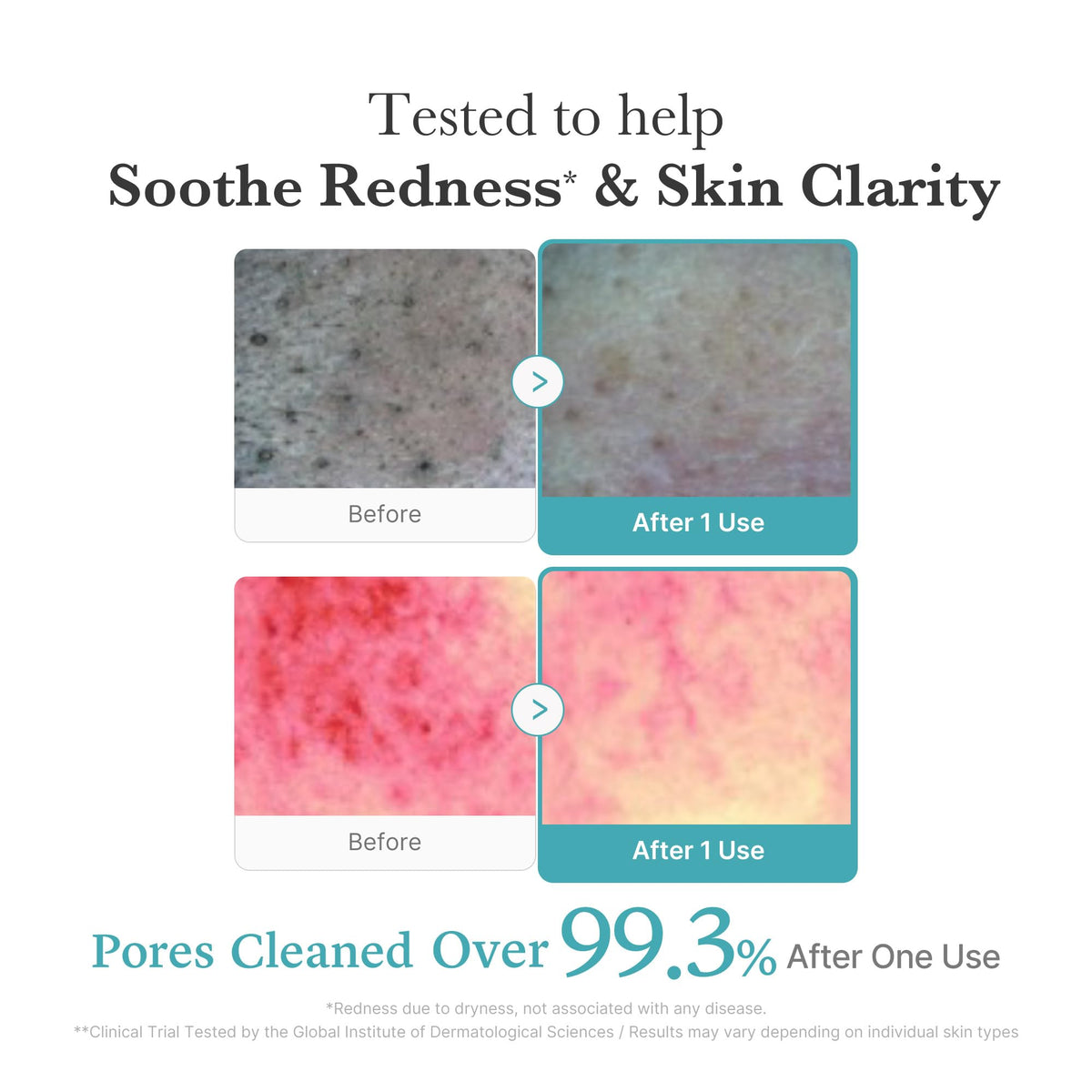 medicube back label and ingredients list highlighting transparency and formulation benefits