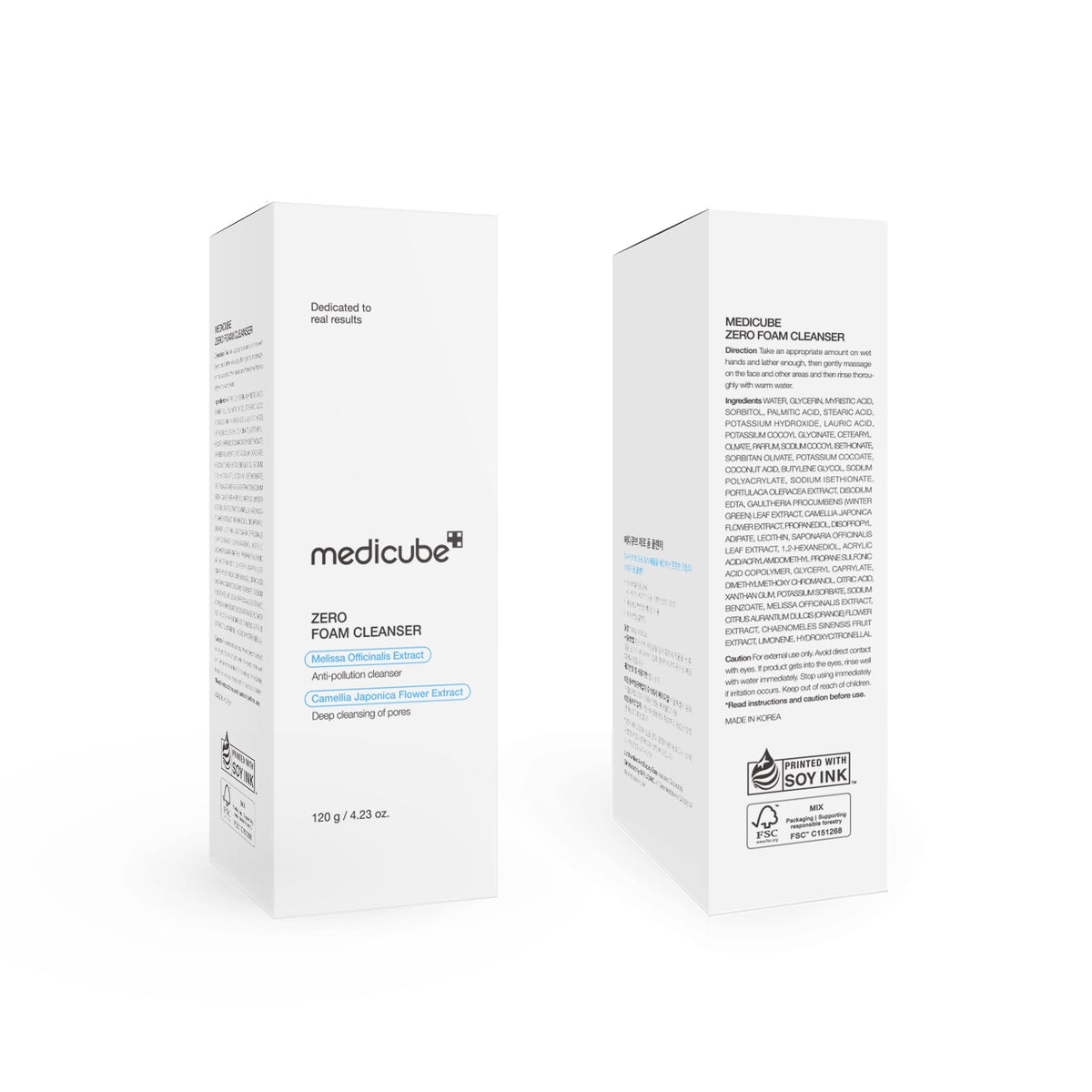 medicube in a clean bathroom scene conveying daily use and calming skincare benefit