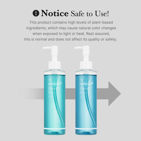 medicube applying cleanser to face to dissolve makeup