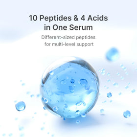 medicube label detail showing peptide names and formulation transparency benefit