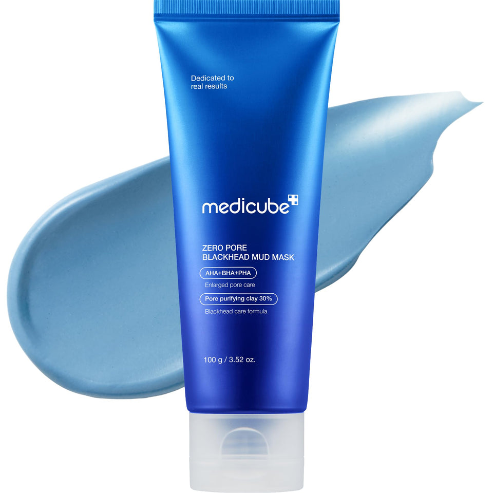 medicube jar front view showing clear branding and product benefit