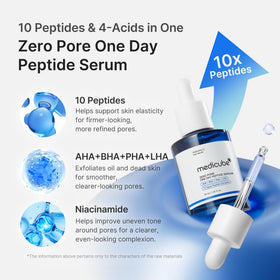 medicube watery serum texture drop illustrating light absorption benefit