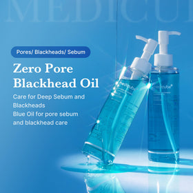 medicube oil texture droplets illustrating lightweight glide