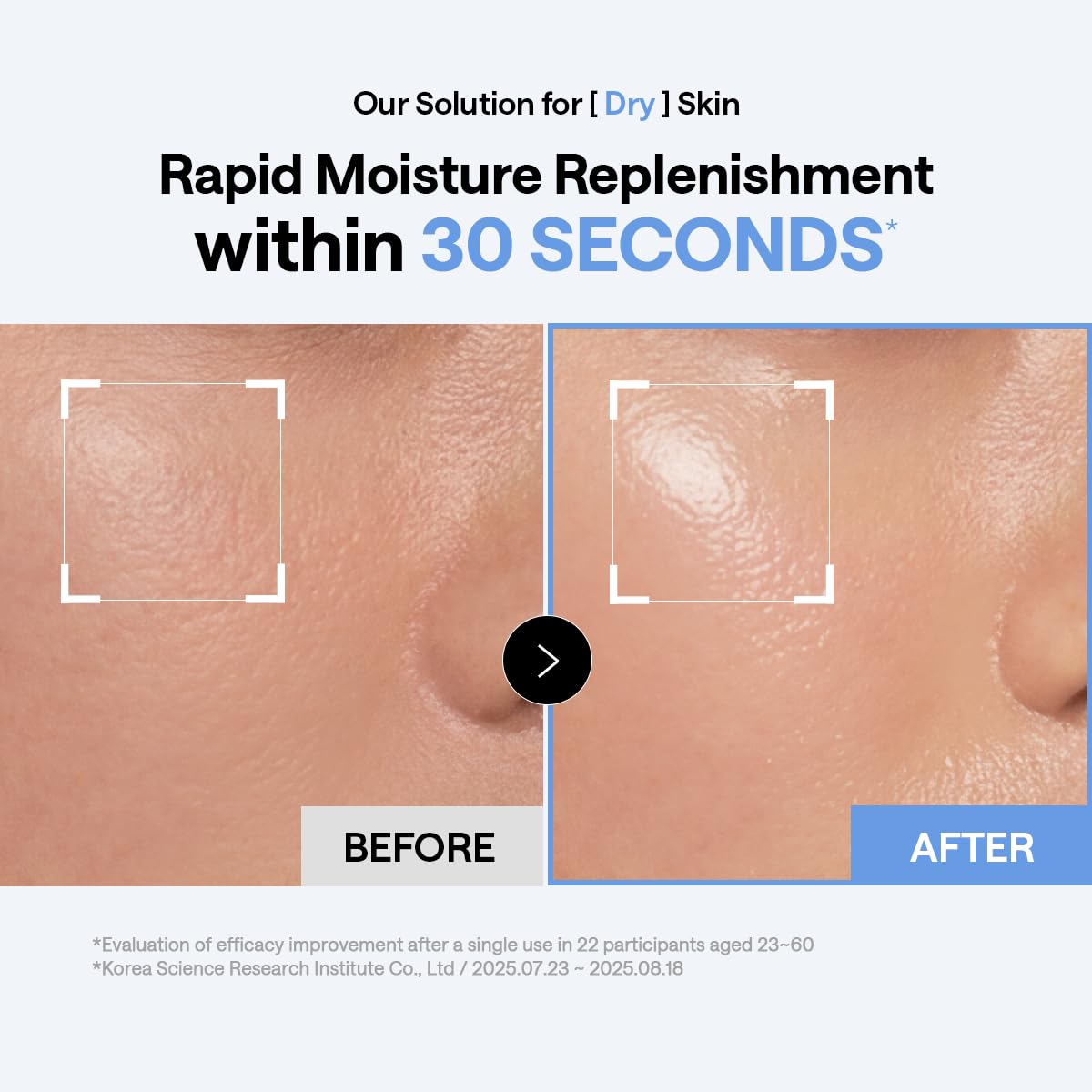 MEDIHEAL applying pad to face for quick, mess-free hydration
