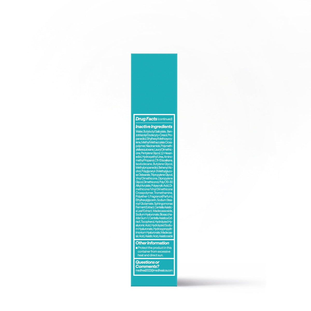 MEDIHEAL clinical badge image highlighting irritation index zero