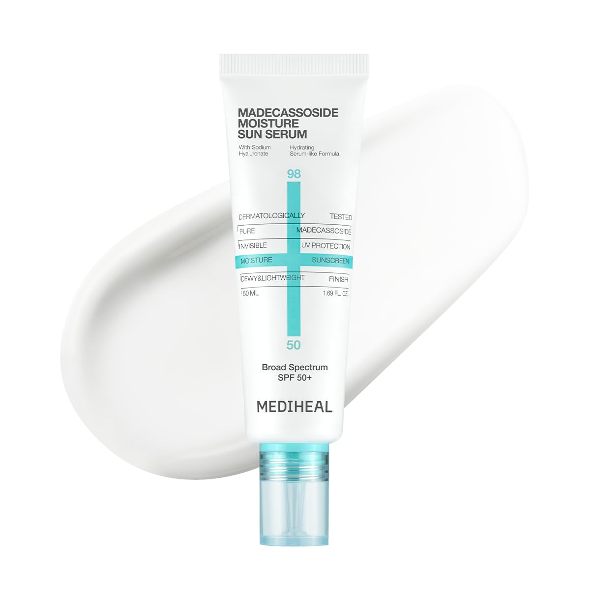 MEDIHEAL front packaging showing product and SPF benefit