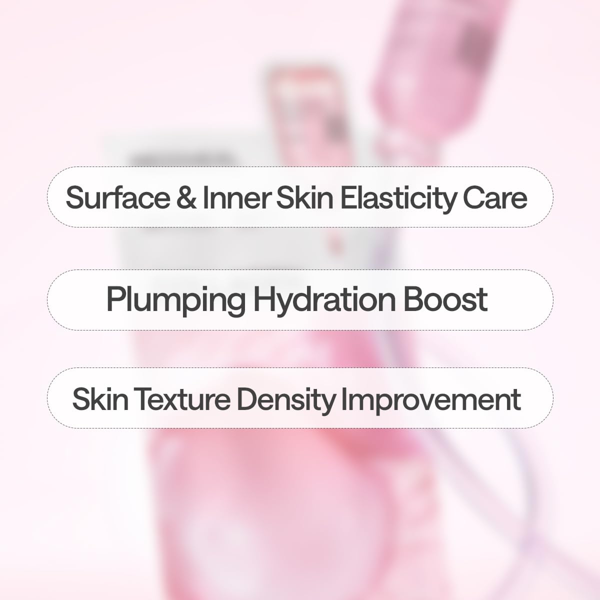 MEDIHEAL mask applied on model demonstrating firming and fit