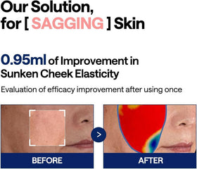 MEDIHEAL pad applied under eye to target fine lines and elasticity