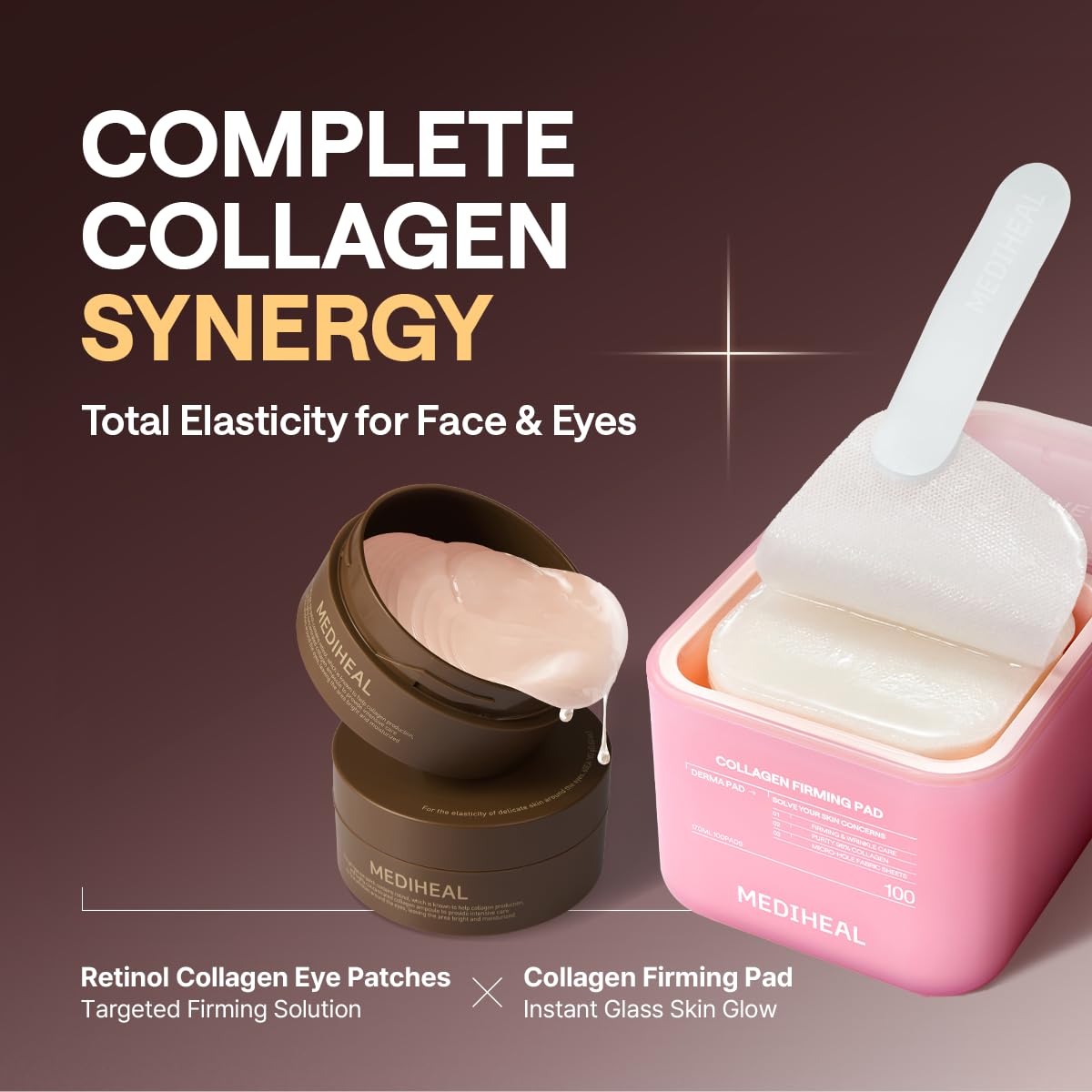 MEDIHEAL patch beside ruler showing compact size and coverage