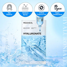 MEDIHEAL pack beside common objects showing compact travel-size benefit