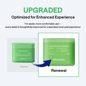 MEDIHEAL close-up gauze pad texture highlighting gentle exfoliation benefit
