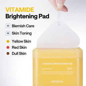 MEDIHEAL pad fabric close-up showing soft stretchable texture for comfort