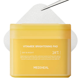 MEDIHEAL front packaging showing product benefits and 100-count convenience