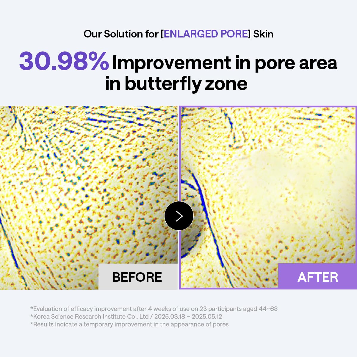 MEDIHEAL pad held in hand to show size and ease of use