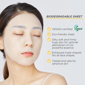 MEDIHEAL open box revealing ten individual mask sachets for convenient use
