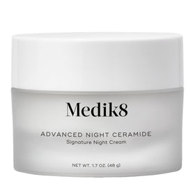 Medik8 jar front view showing clean packaging and product benefits
