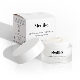 Medik8 ingredient close-up highlighting ceramides for barrier support