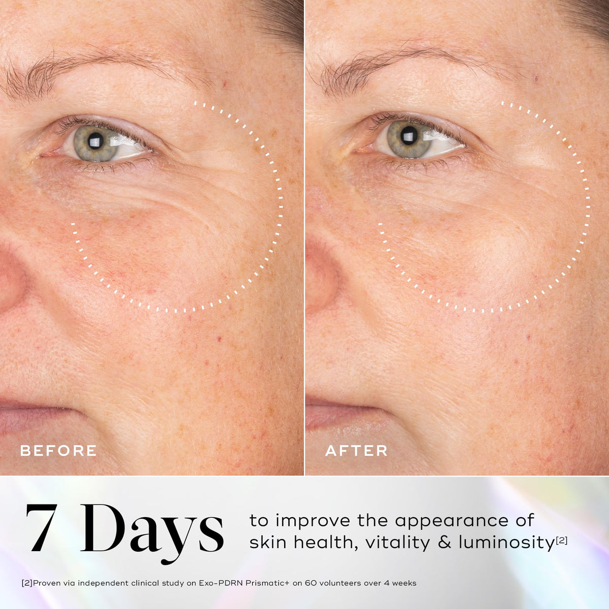 Medik8 Prismatic+ dropper dispensing serum, demonstrates easy controlled application benefit