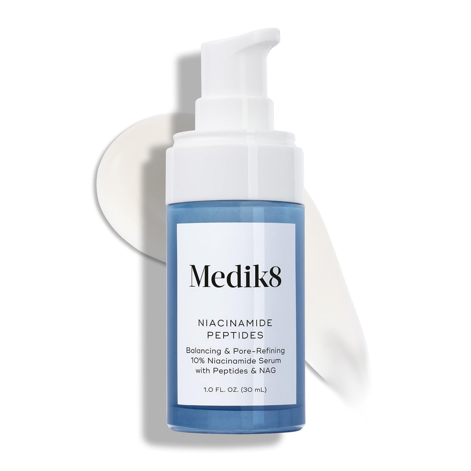 Medik8 front bottle showing clean packaging and clear product benefits