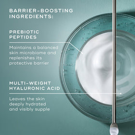 Medik8 cream being dispensed onto hand demonstrating fast-absorbing hydration
