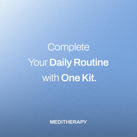 MEDITHERAPY hyaluronic serum texture on fingertip for instant hydrating boost