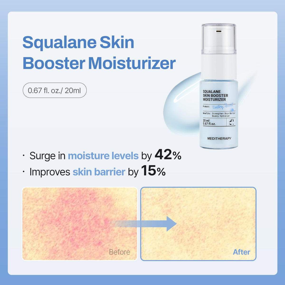 MEDITHERAPY ingredient list flatlay highlighting key actives for skin support