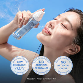 MEDITHERAPY ingredient label close-up revealing hyaluronic acid and gentle formula details