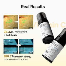 MEDITHERAPY ingredients display with active components showing targeted brightening benefit