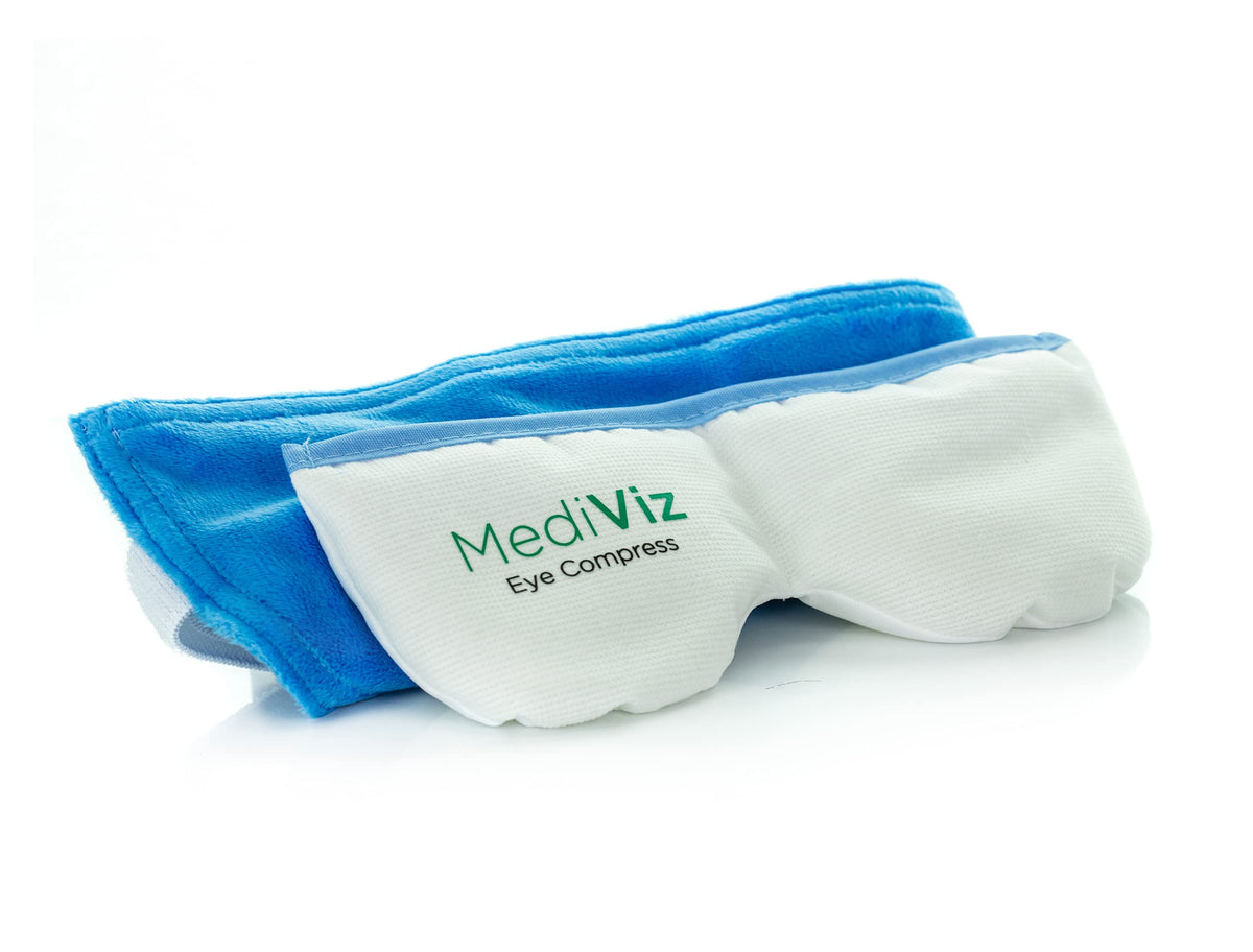 MEDIVIZ Eye Love front view showing mask shape and soft cover for comfortable fit